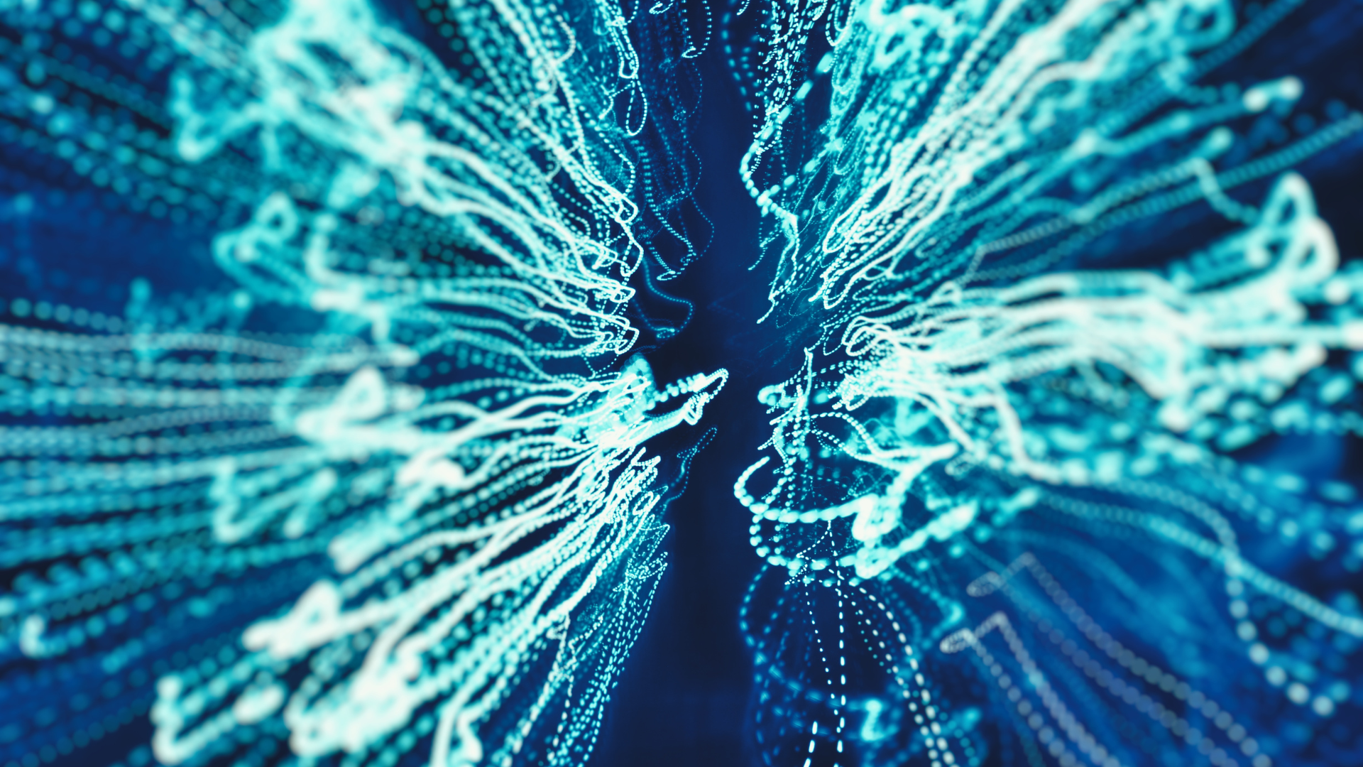 An illustration of digital networks