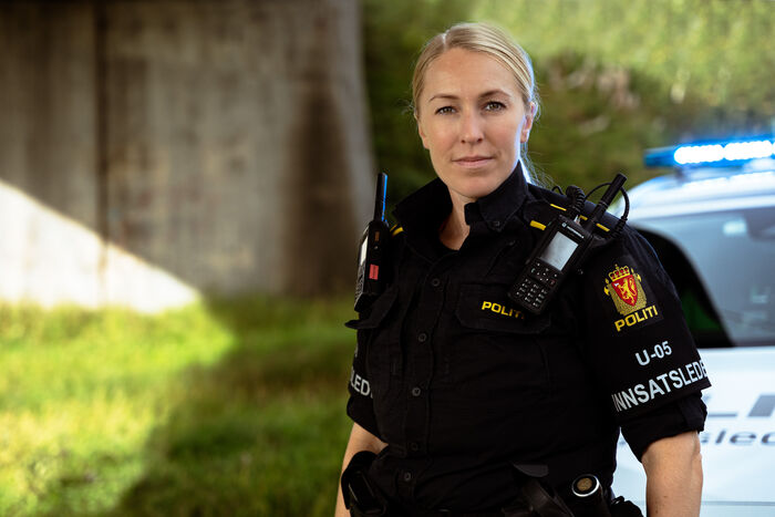 Portrait of incident commander Turid.